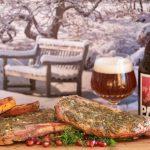 Kalfskarbonades met een kruidenkorst