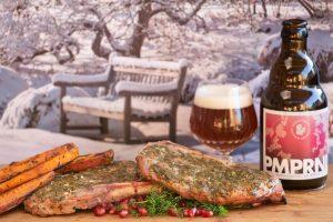 Kalfskarbonades met een kruidenkorst