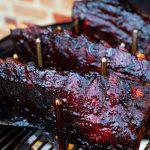 Kersenglazed spareribs