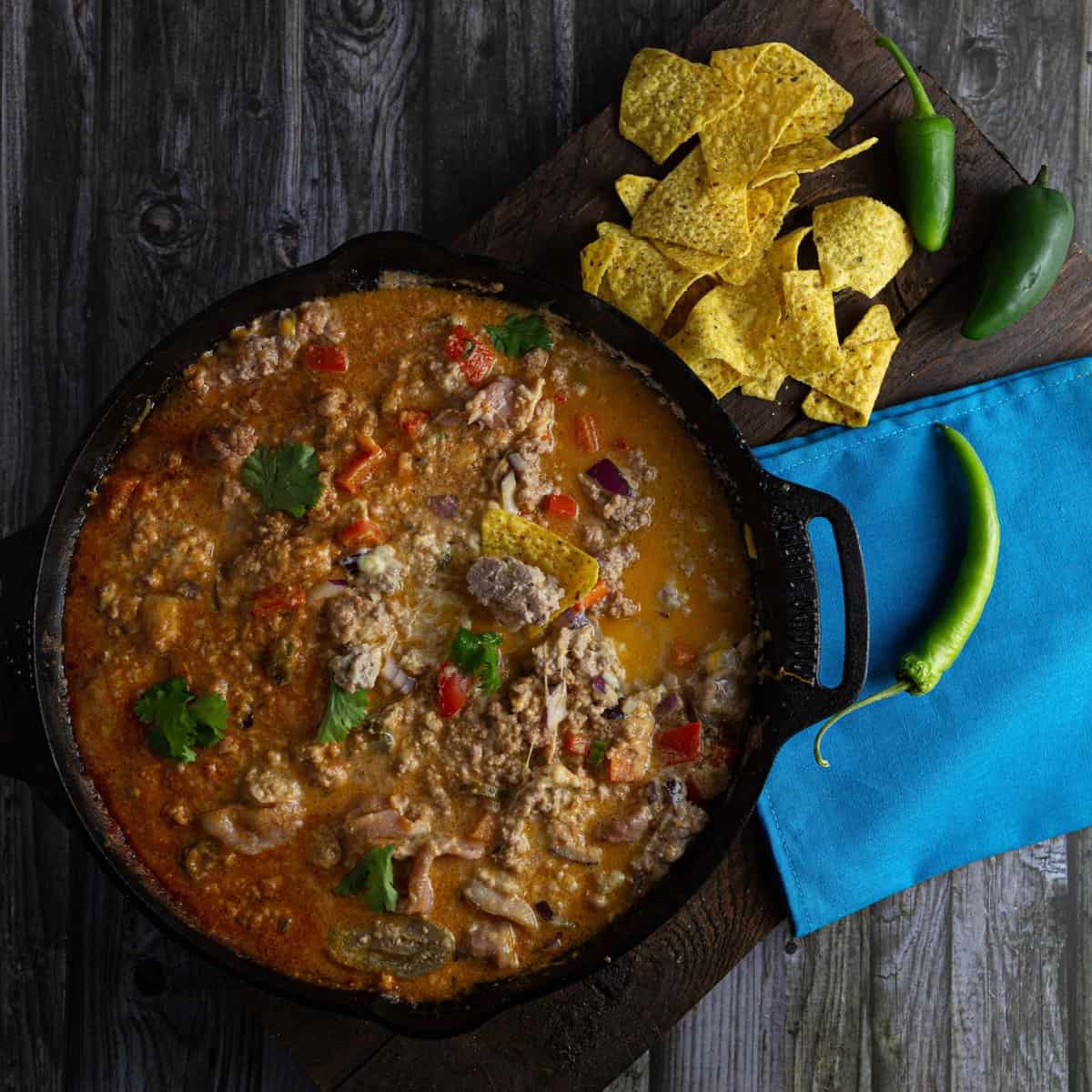 Smoked Queso Dip