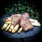 Iberico Secreto met asperges