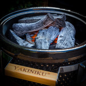 Binchotan houtskool aanmaken