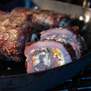 gevulde flanksteak rollade