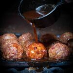 Tennesse red sauce meatballs gehakballetjes op de bbq