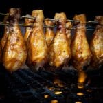 Honing mosterd drumsticks kip