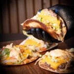 Smash taco burgers