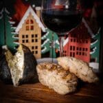 Kalfszwezerik van de BBQ met gepofte aardappels en ovengroenten