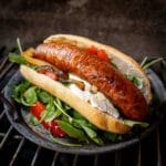 Broodjes met zelfgemaakte Italiaanse worst