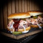 classic pulled pork burger
